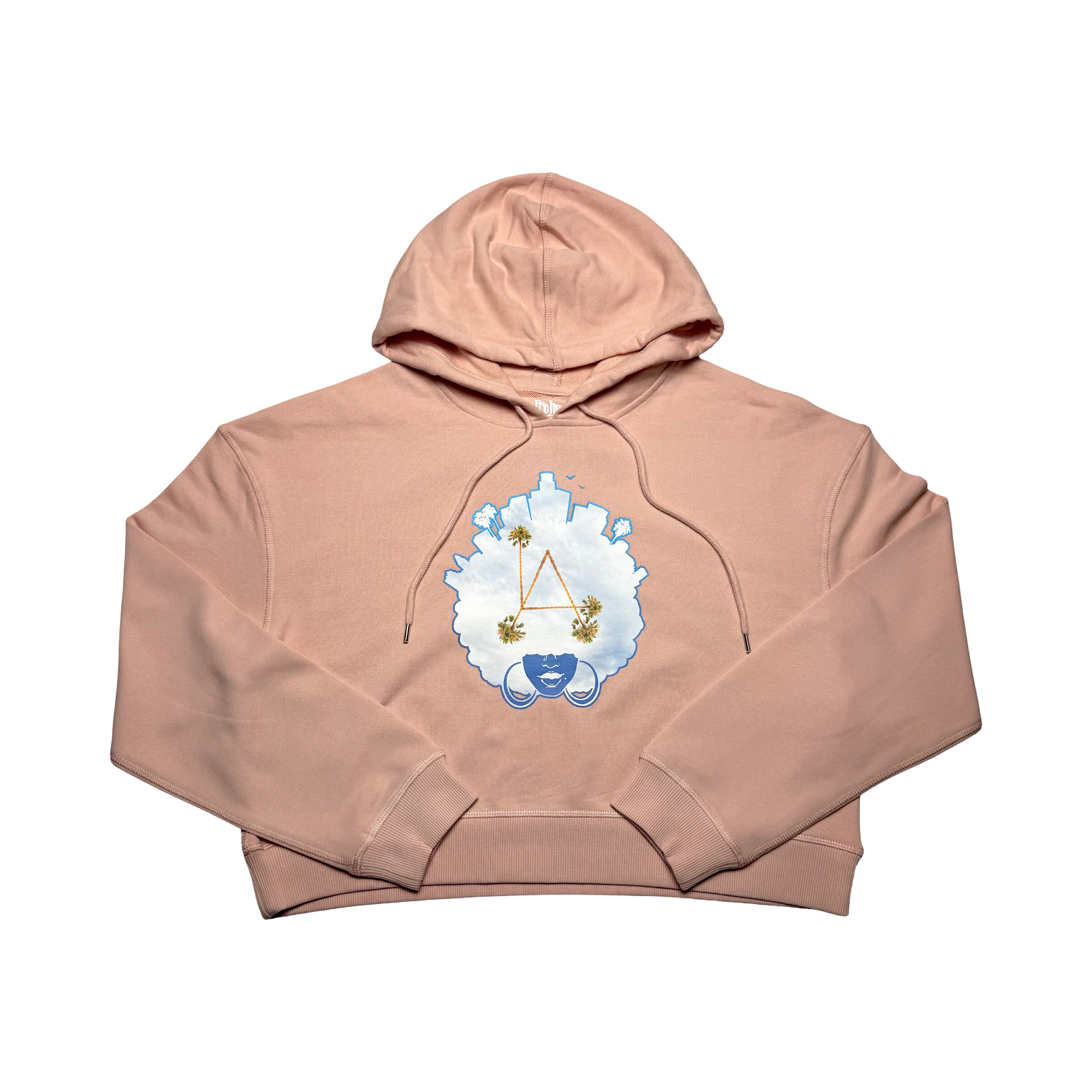 Palm LA Fro Life Crop Hoody