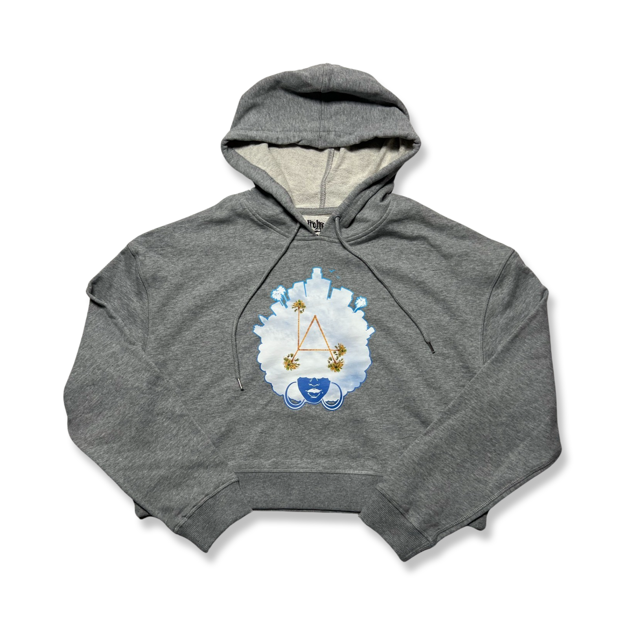 Palm LA Fro Life Crop Hoody