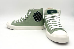 Love In The City High Top Canvas Shoe