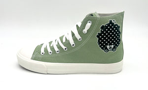 Love In The City High Top Canvas Shoe