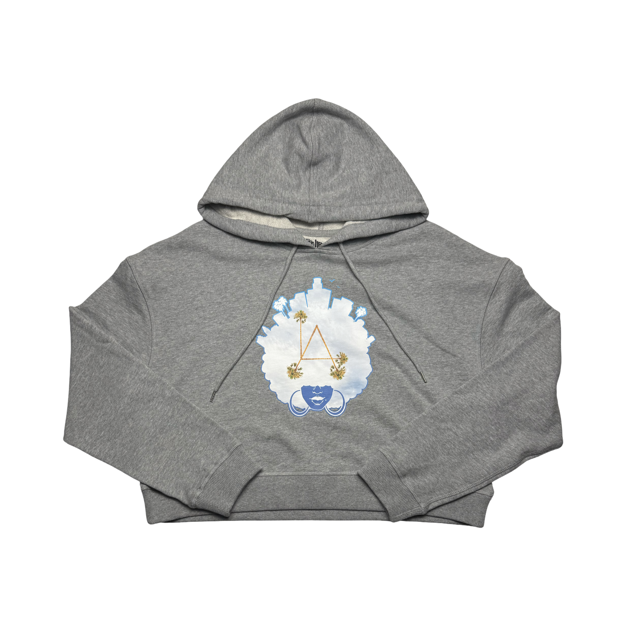 Palm LA Fro Life Crop Hoody