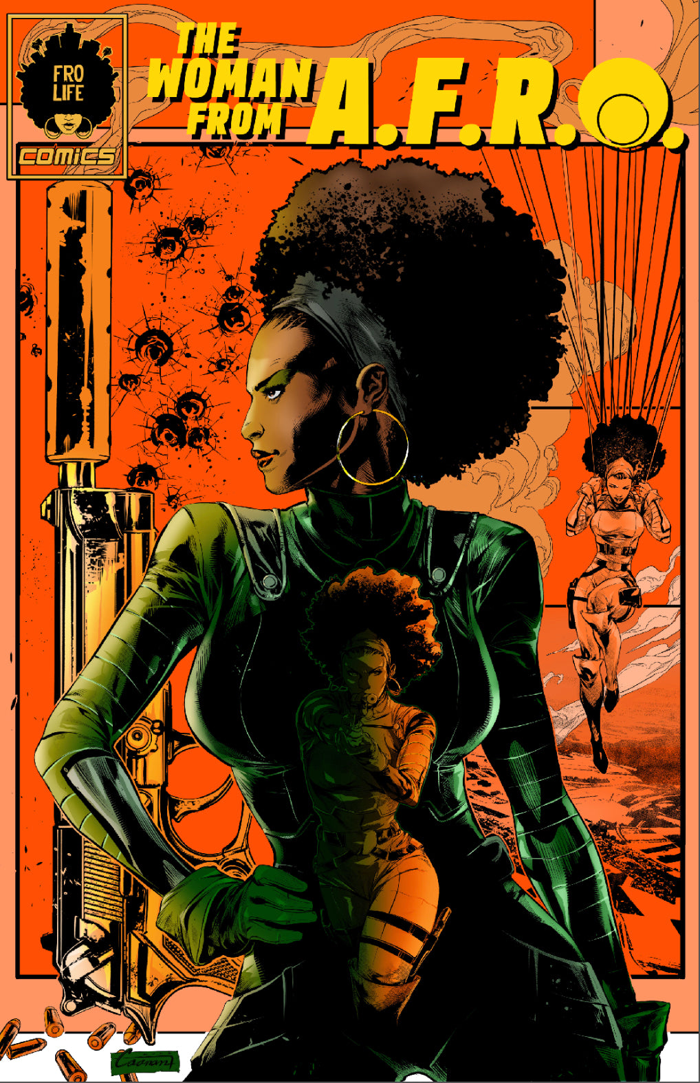 The Woman From A.F.R.O. A Cover Poster