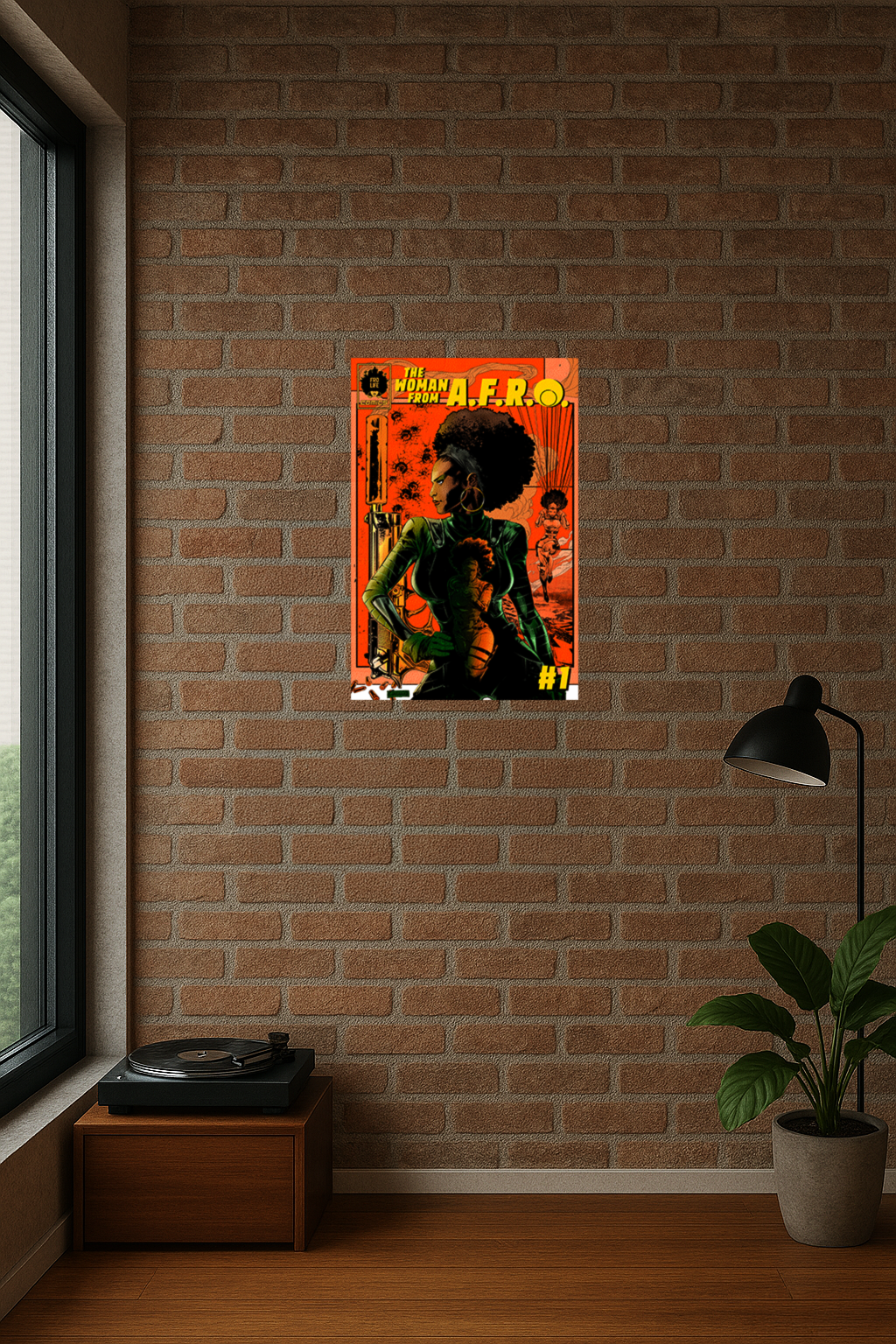 The Woman From A.F.R.O. A Cover Poster