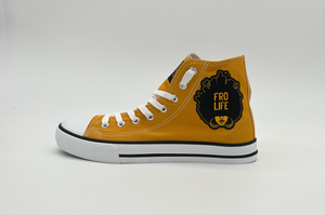 Fro Life High Top Canvas Shoes