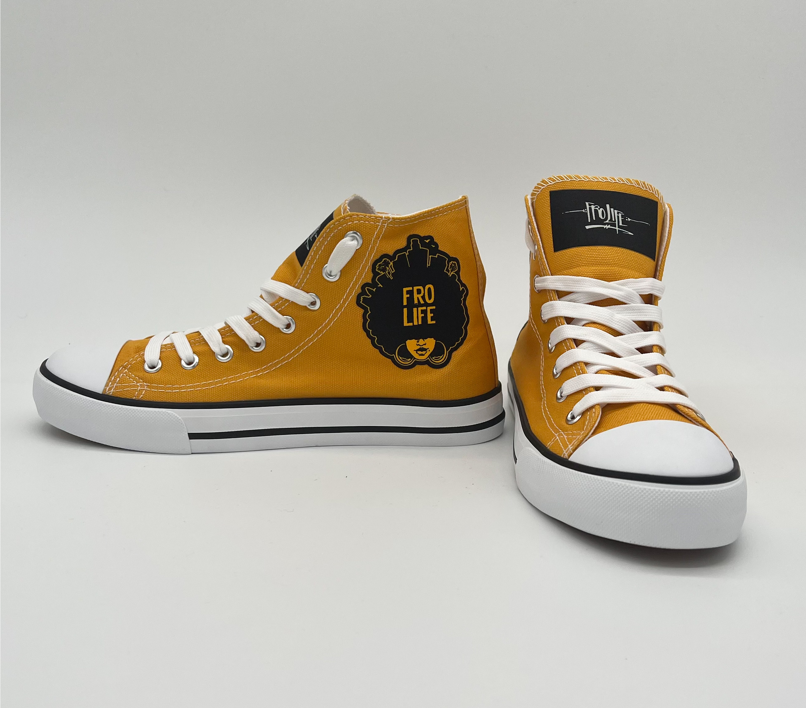 Fro Life High Top Canvas Shoes