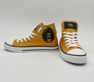 Fro Life High Top Canvas Shoes